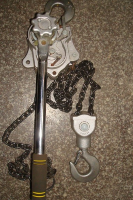 鋁合金手扳葫蘆生銹了還能繼續使用嗎