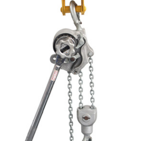 鋁合金手扳葫蘆是如何牽引接觸網的